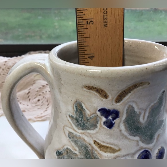 2006 Artisan Pottery Creamer Pitcher Glazed Stoneware 4.75” - Picture 8 of 9